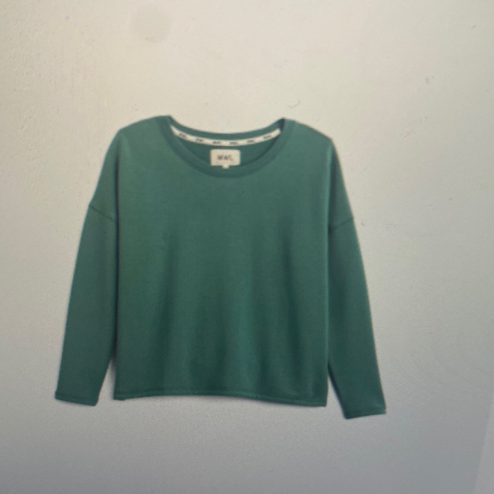 MADEWELL Lexi Sleep & Lounge Superbrushed Easygoing Drop Shoulder Sweatshirt